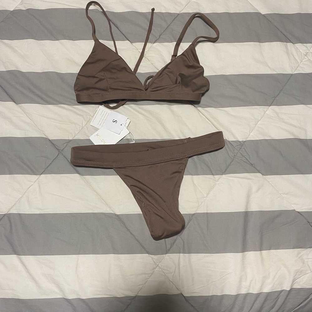 SanLorenzo Tan Bikini Set